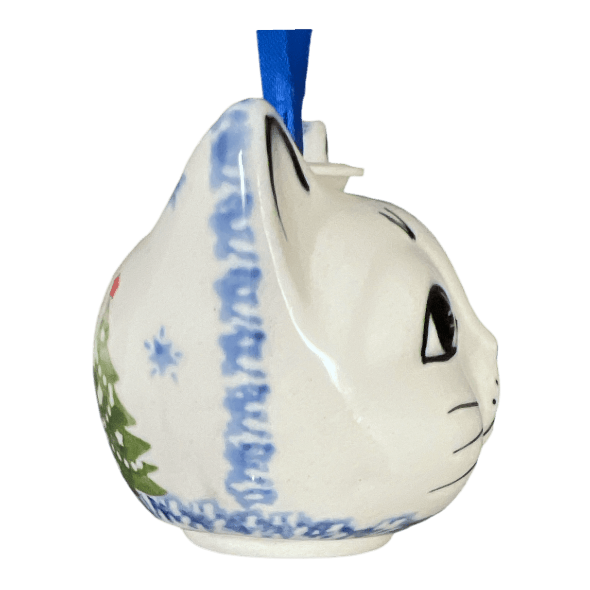 Ornament, Cat Head in "Festive Forest" by Manufaktura | K142U-INS6