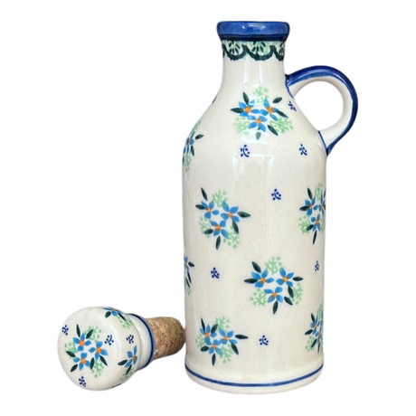 Bottle with Cork, 11 oz in "Blue Star Bundle" by Galia | GB02-PN