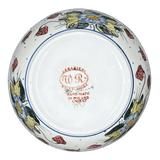 Bowl, Round, 7", WR (WR12C) in "Strawberries & Blossoms" by W.R. Ceramika | WR12C-WR2