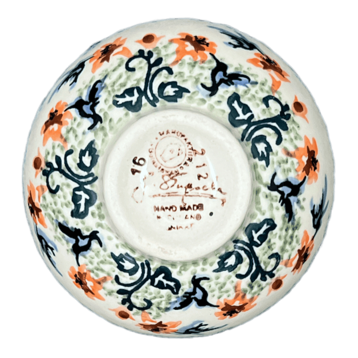 Bowl, Round, Dipping, 4.25" in "Hummingbird Harvest" by Manufaktura | M153S-JZ35