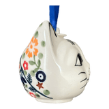 Ornament, Cat Head in "Full Bloom" by Manufaktura | K142S-EO34