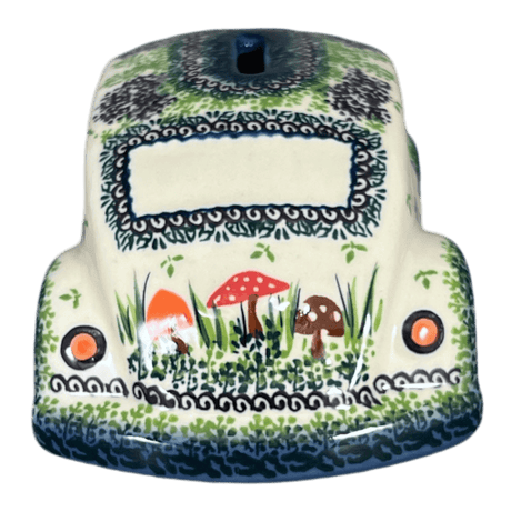 Bank, Beetle, 8.6" x 4.5" in "Mushroom Meadow" by Galia | GAD20-ULA3