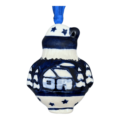 Ornament, Santa, 2.5" in "Winter's Eve" by Manufaktura | K144S-IBZ