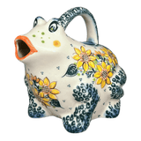 Frog Watering Can, 40 oz in "Sunflower Party" by Galia | GZW23-ASZ1