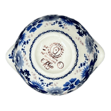 Bowl, Round, Sugar Bowl, 3" in "Blue Life" by Manufaktura | C003S-EO39