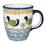 Mug, Mars Mug, 10oz Small in "Ducks in a Row" by Manufaktura | K081U-P323