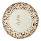 Bowl, Round, 8.5" in "Peach Blossoms" by Manufaktura | M135S-AS46