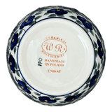 Bowl, Round, 6", WR (WR12B) in "Pansy Storm" by W.R. Ceramika | WR12B-EZ3