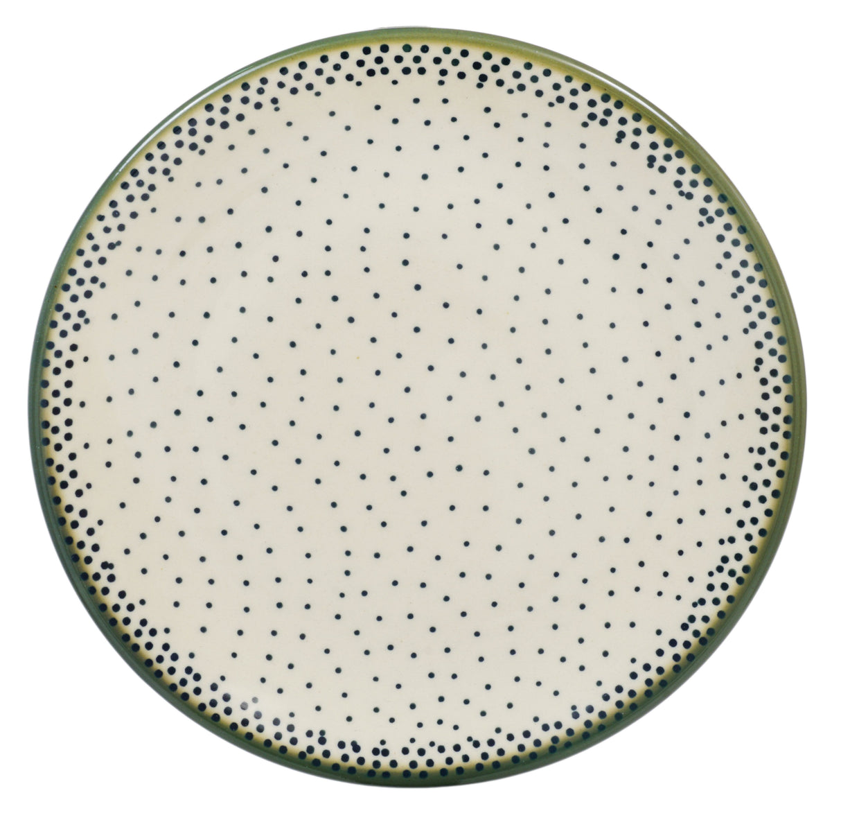 Plate, Round, Dessert, 7.25" in "Misty Green - Solid Rim" by Manufaktura | T131U-61ZA