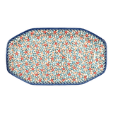 Tray, Angular, 10.5" x 18.5" in "Meadow in Bloom" by Andy | NDA333-A54