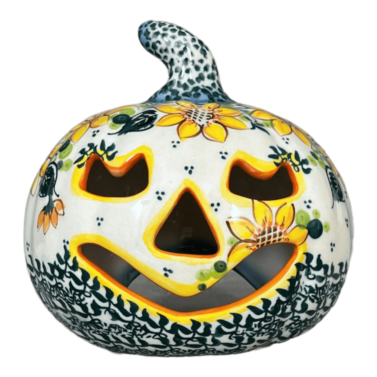 Luminary, Jack-O-Lantern, 5.75" in "Sunflower Party" by Galia | GAD33-ASZ1