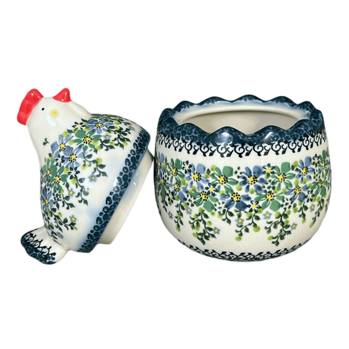 Canister, Hen, 7" in "Blue & Green Dream" by Galia | GPJ12-UHP2