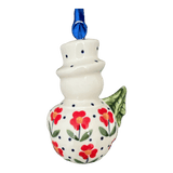 Ornament, Snowman with Tree, 2" in "Simply Beautiful" by Manufaktura | K143T-AC61