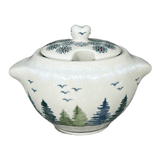 Bowl, Round, Sugar Bowl, 3" in "Pine Forest" by Manufaktura | C003S-PS29