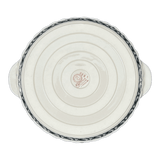 Baker, Round, Pie Plate, Handles, 9.75" in "Lucky Duck" by Manufaktura | Z148T-P322