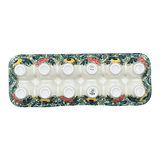 Egg Carton, 13.25" x 5" in "Tropical Love" by Ceramika Artystyczna | AC28-U4705