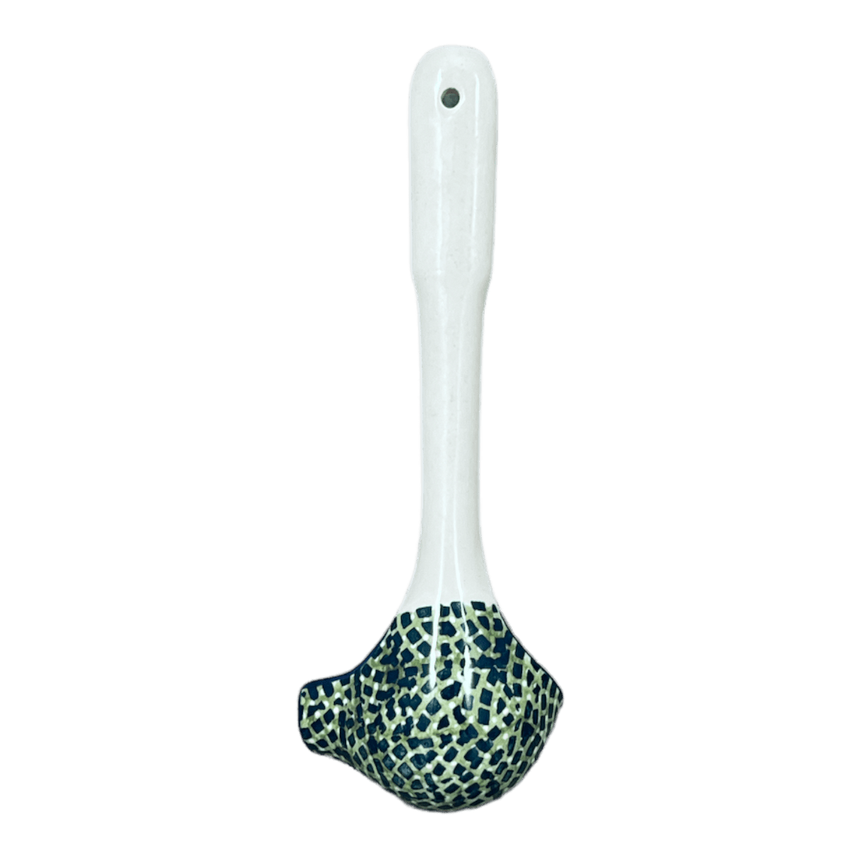 Ladle, Gravy, 7.5" in "Bouncing Blue Blossoms" by Manufaktura | L015U-IM03