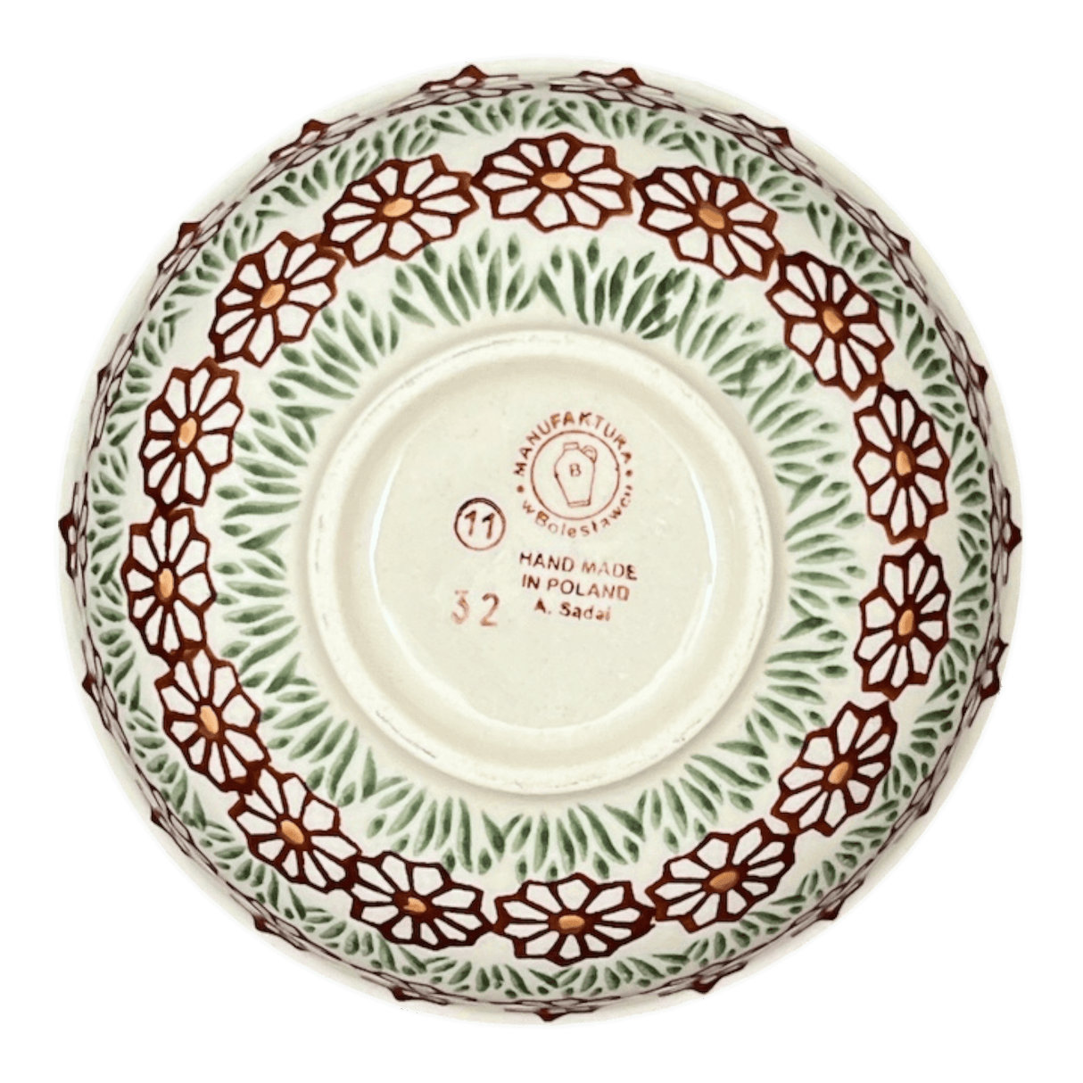 Bowl, Round, 6" in "Prairie Garden" by Manufaktura | M089T-DPST