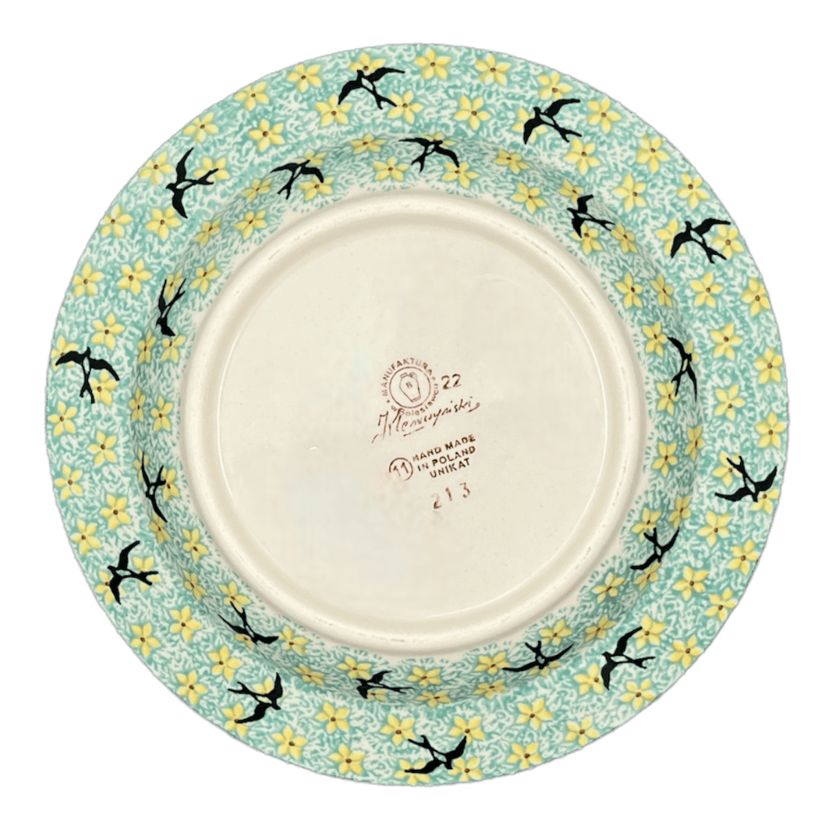 Plate, Round, Soup Plate, 9.25" in "Capistrano" by Manufaktura | T133S-WK59