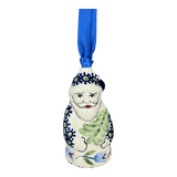 Ornament, Santa with Tree, 3" in "Lily of the Valley" by Manufaktura | K016T-ASD