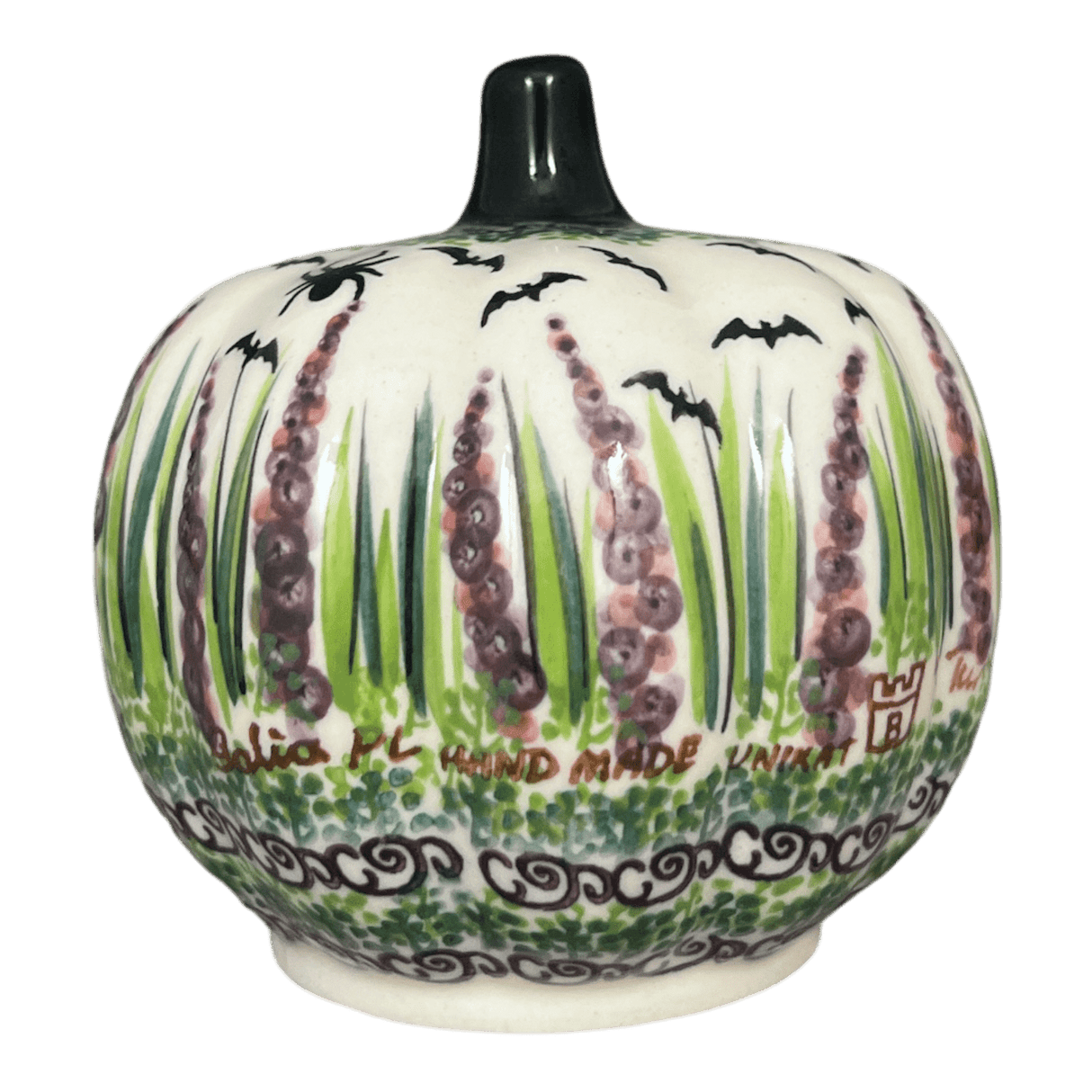 Decorative Pumpkin, 4" in "Spooky Field" by Galia | GAD44-ULA2