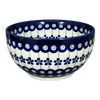 Polish Pottery Zaklady Deep 6.25" Bowl (Petite Floral Peacock) | Y1755A-A166A at PolishPotteryOutlet.com