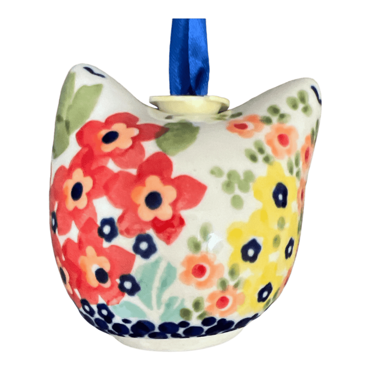 Ornament, Cat Head in "Brilliant Garden" by Manufaktura | K142S-DPLW