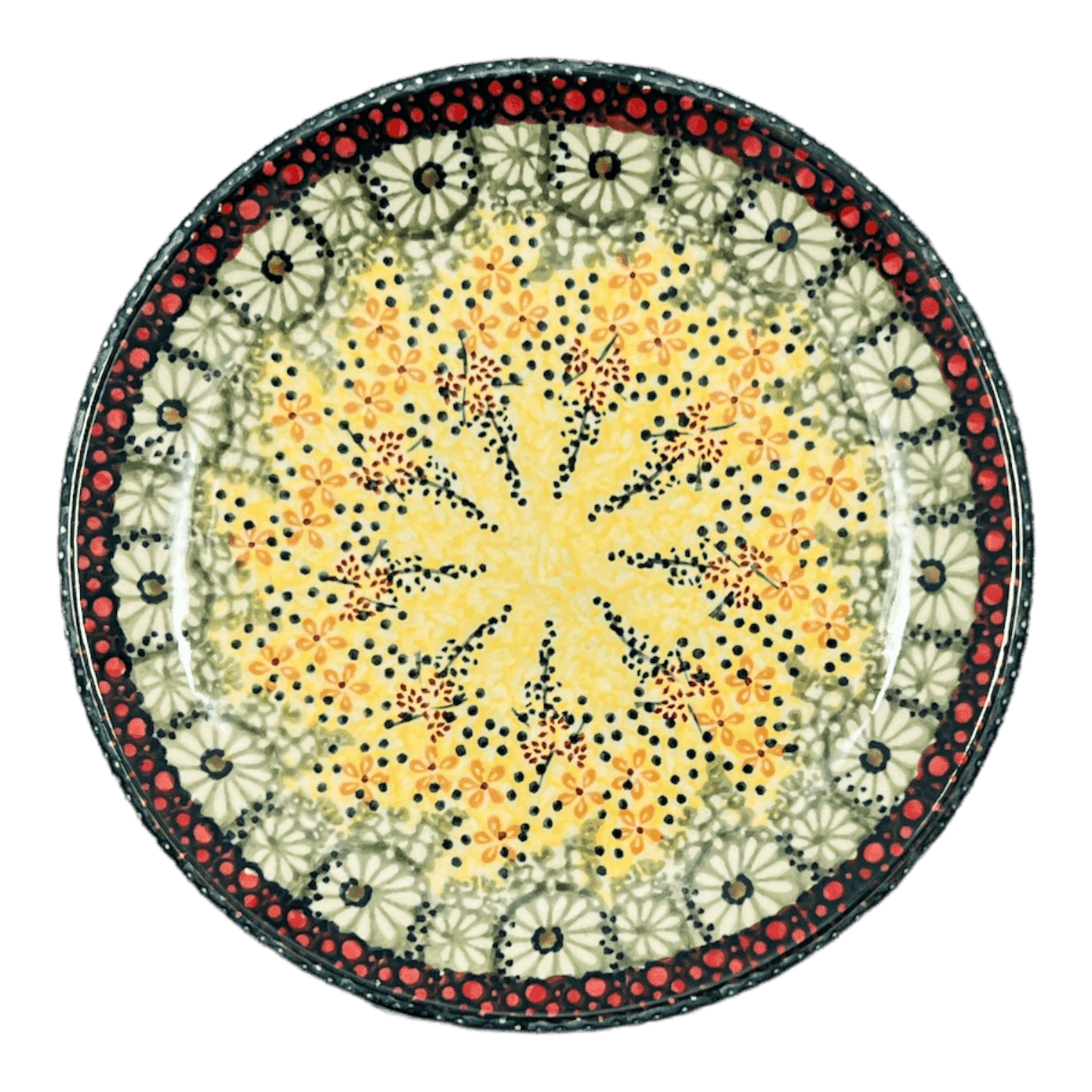 Plate, Round, Dessert, 7.25" in "Sunshine Grotto" by Manufaktura | T131S-WK52