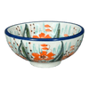 Polish Pottery Dipping Bowl (Sun-Kissed Garden) | M153S-GM15 at PolishPotteryOutlet.com