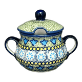 Bowl, Round, Sugar Bowl, 3.5" in "Blue Bells" by Manufaktura | C015S-KLDN