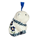 Ornament, Bulldog, 2.25" in "Forget Me Not" by Manufaktura | K145T-ASS