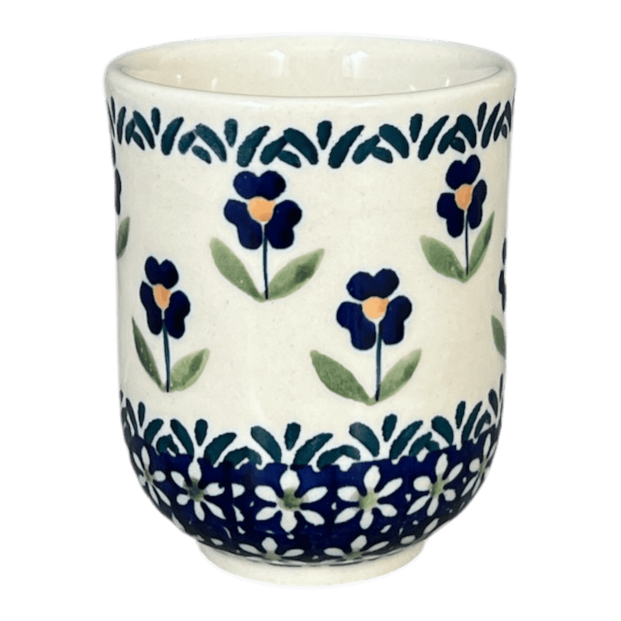 Drinkware, Wine Cup, 6 oz in "Forget Me Not" by Manufaktura | K111T-ASS