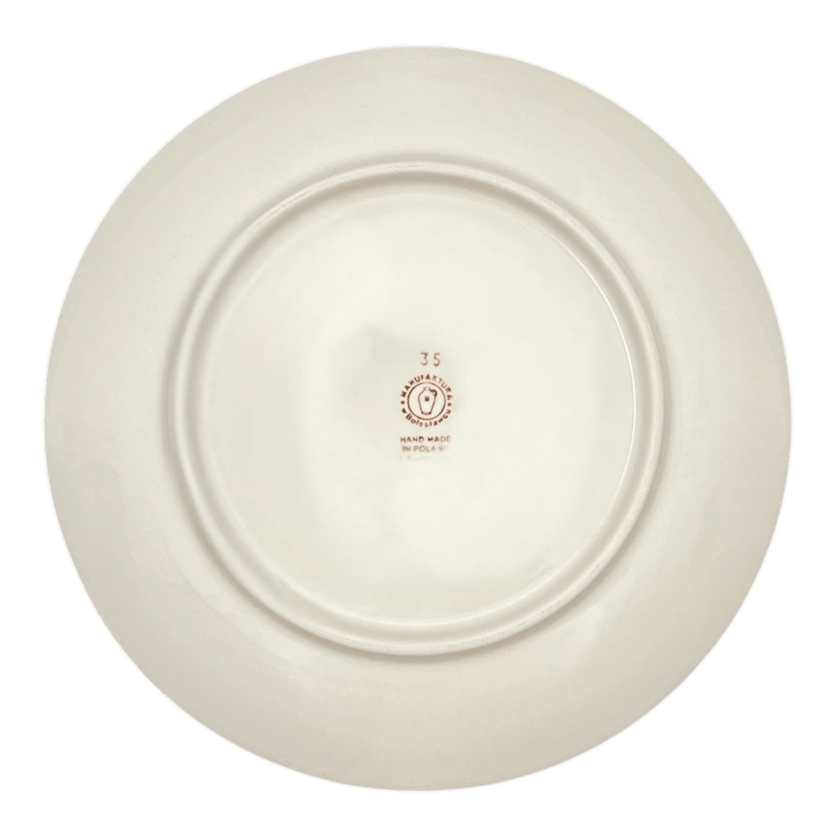 Plate, Round, Dinner, 10" in "Red Sky at Night" by Manufaktura | T132T-WCZE