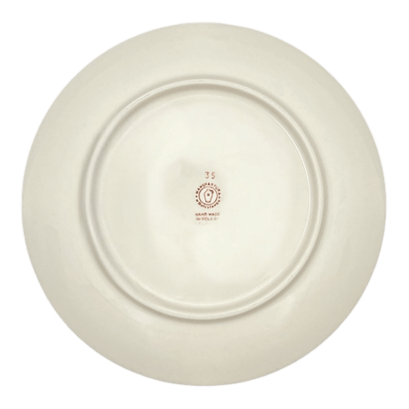 Plate, Round, Dinner, 10" in "Red Sky at Night" by Manufaktura | T132T-WCZE