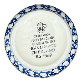 Polish Pottery CA 12 oz. Tumbler (Labrador Loop) | A076-2862X Additional Image at PolishPotteryOutlet.com