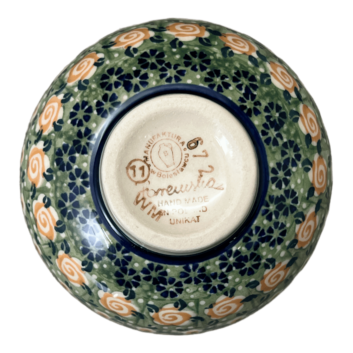 Bowl, Round, Dipping, 4.25" in "Perennial Garden" by Manufaktura | M153S-LM
