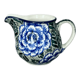 Creamer, 10 oz in "Blue Dahlia" by Ceramika Artystyczna | A341-U1473