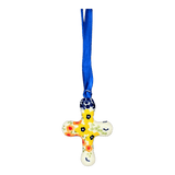 Ornament, Cross, 2" in "Brilliant Garden" by Manufaktura | K078S-DPLW