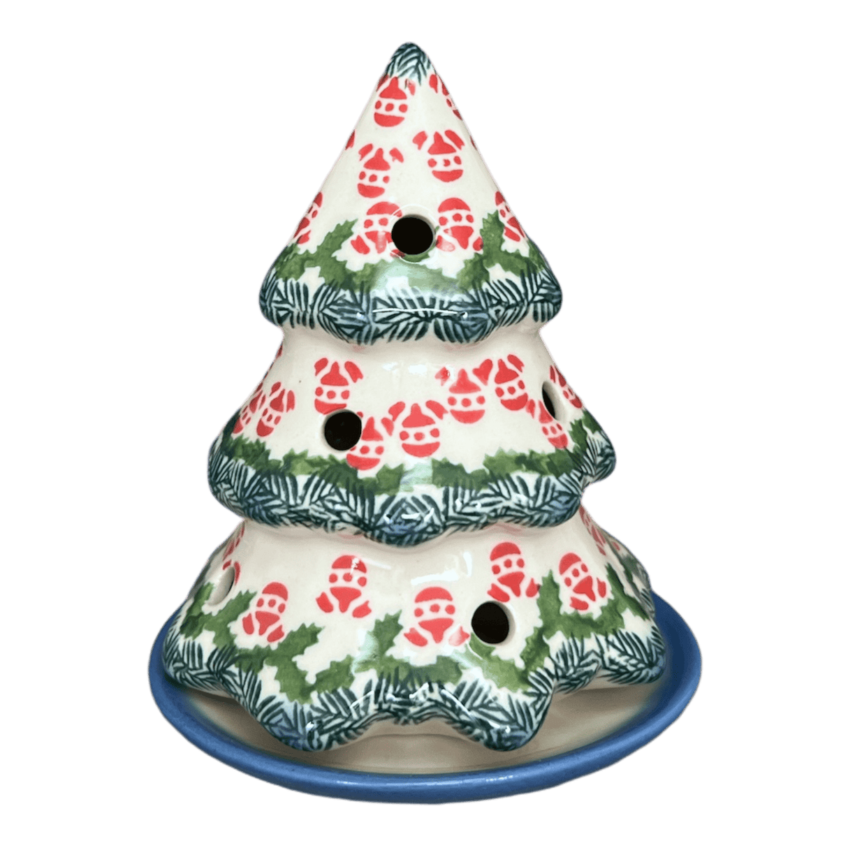 Luminary, Christmas Tree, 5" Small in "Evergreen Baubles" by Galia | GCH03-PB1