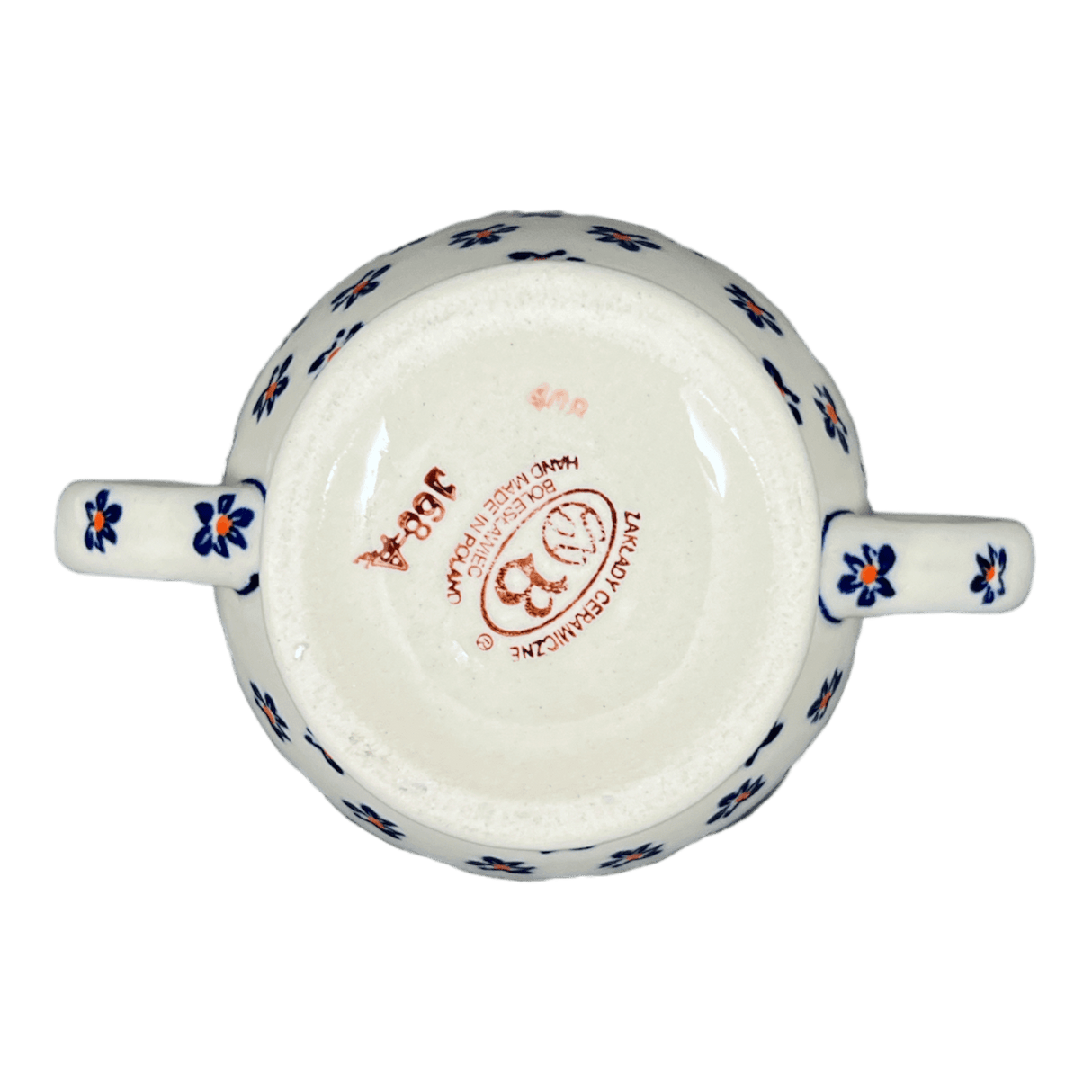 Bowl, Bird, Sugar Bowl, 11 oz in "Falling Blue Daisies" by Zaklady | Y1234-A882A