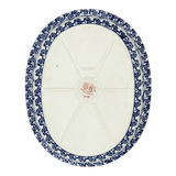 Baker, Covered, 12.5" x 10" Large in "Rooster Blues" by Zaklady | Y1158-D1149