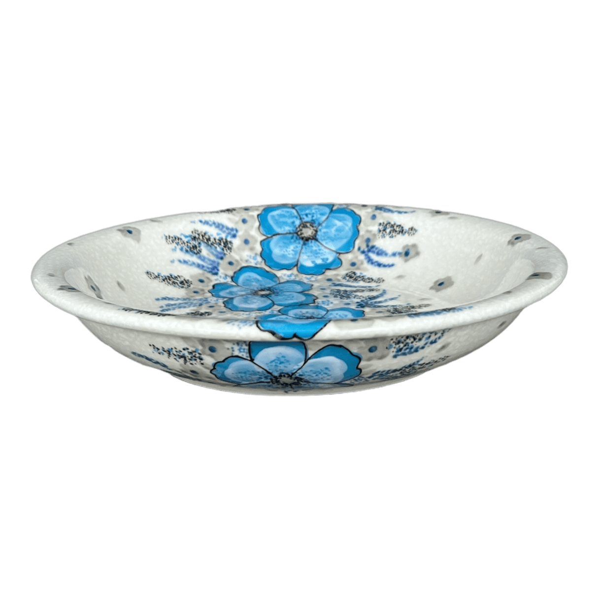 Bowl, Round, Pasta, 9" in "Something Blue" by Zaklady | Y1002A-ART374