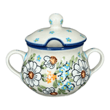 Bowl, Round, Sugar Bowl, 3.5" in "Daisy Bouquet" by Manufaktura | C015S-TAB3