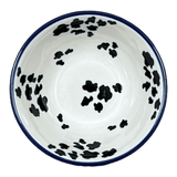 Bowl, Round, 4.75" in "Cowabunga - Blue Rim" by Ceramika Artystyczna | A556-2417X