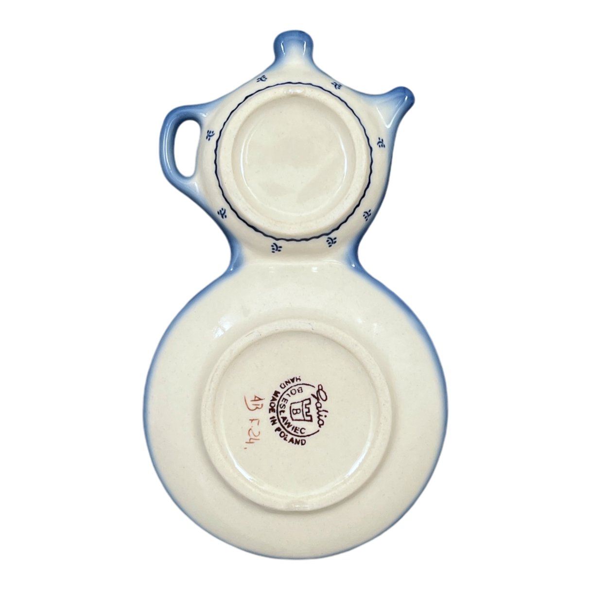 Tray, Tea Service, 8.25" x 5.5" in "Blue Star Bundle" by Galia | GPH07-PN