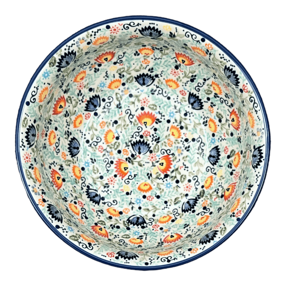 Bowl, Round, 11" in "Fantasia" by Manufaktura | M087S-GP25