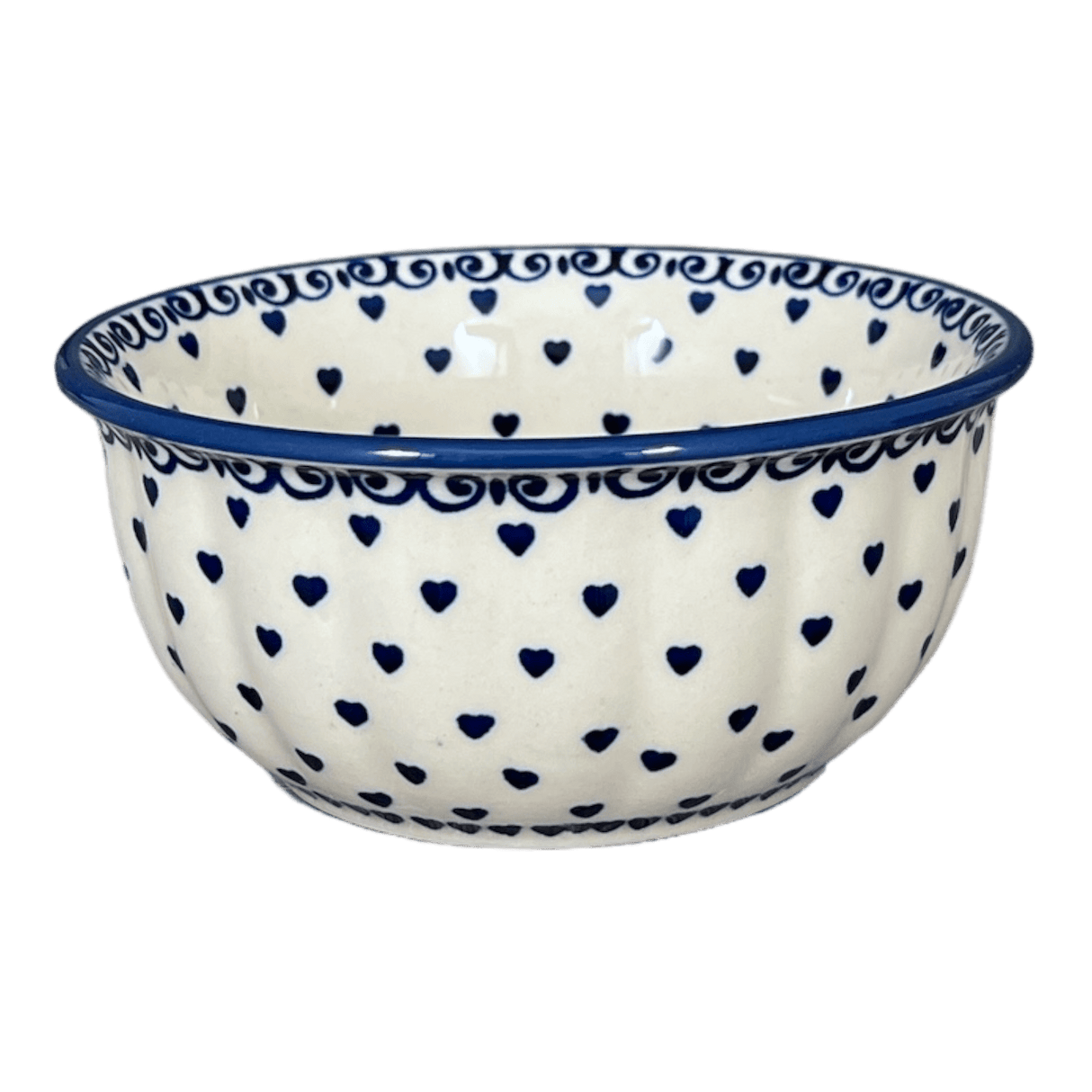 Bowl, Round, 5.5" in "Heartfelt Blue" by Manufaktura | M083T-PS02