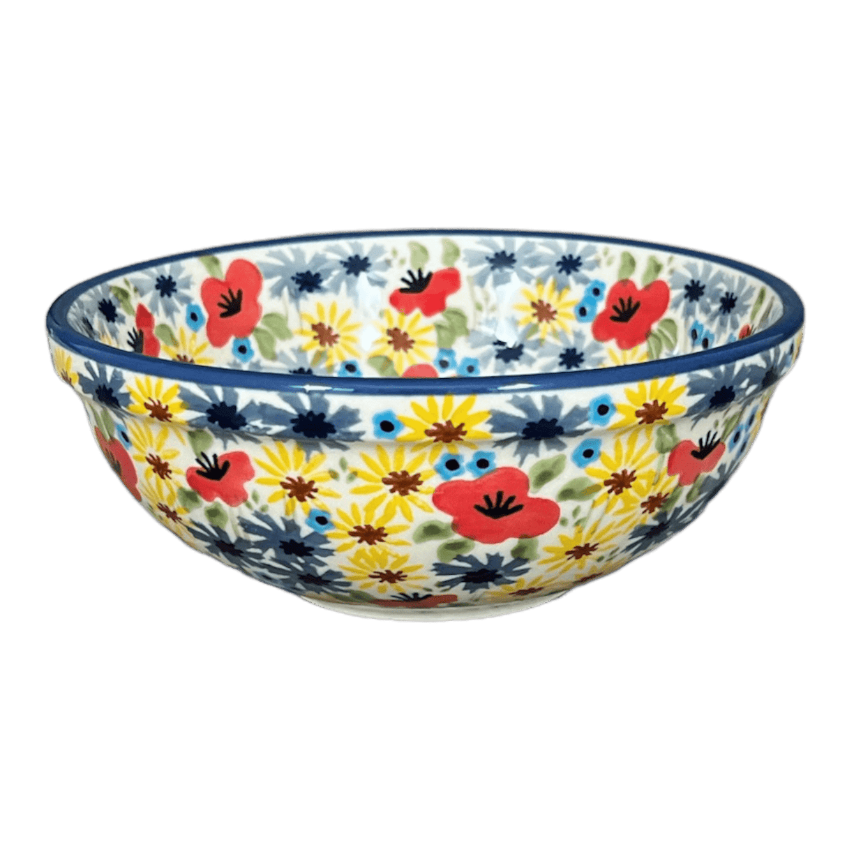 Bowl, Round, 6" in "Sunlit Blossoms" by Manufaktura | M089S-AS62