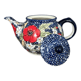 Teapot, 0.7 Liter in "Poppies & Posies" by Manufaktura | C016S-IM02