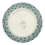 Plate, Round, Salad, 8.5" in "Baby Blue Blossoms" by Manufaktura | T134S-JS49